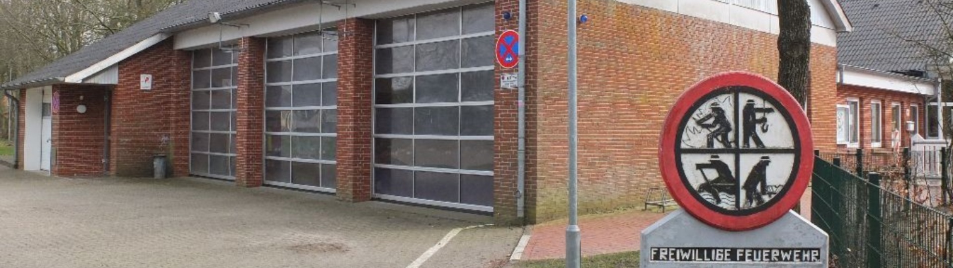 Das (alte) Feuerwehrgerätehaus in Breklum