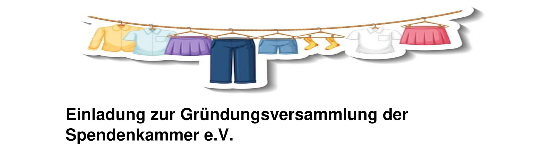 Einladung zur Gründungsversammlung