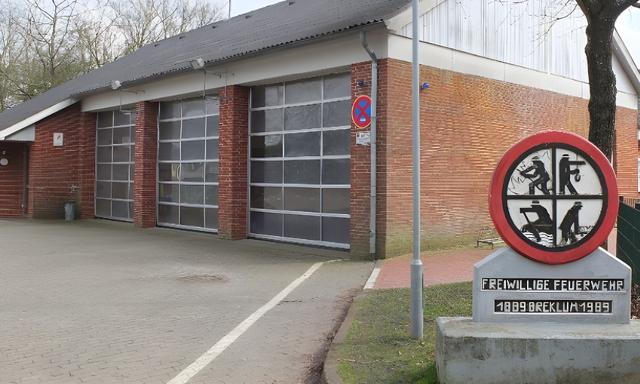 Das (alte) Feuerwehrgerätehaus in Breklum