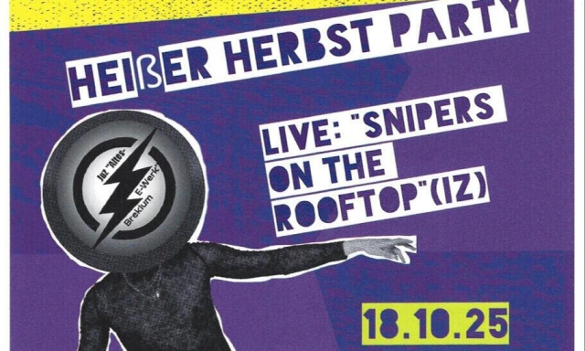 heißer Herbst Party