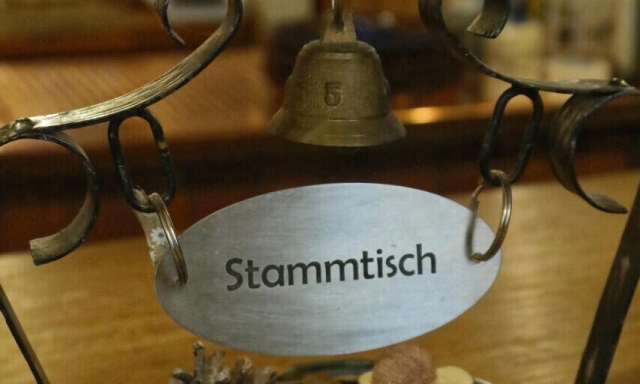 Stammtisch-Schild